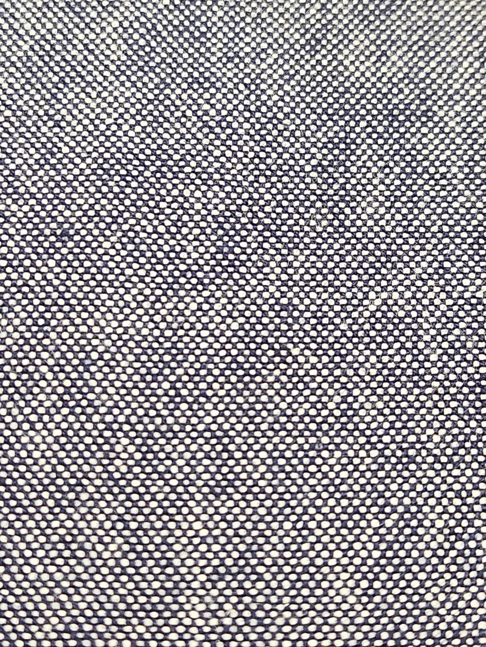 Pier 1 Blue Chambray Dinner Napkins Navy Scallop Trim Set of 4
